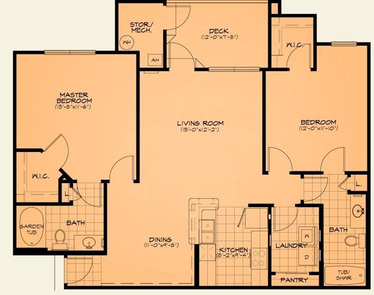 The Bay - Two-Bedroom Apartments