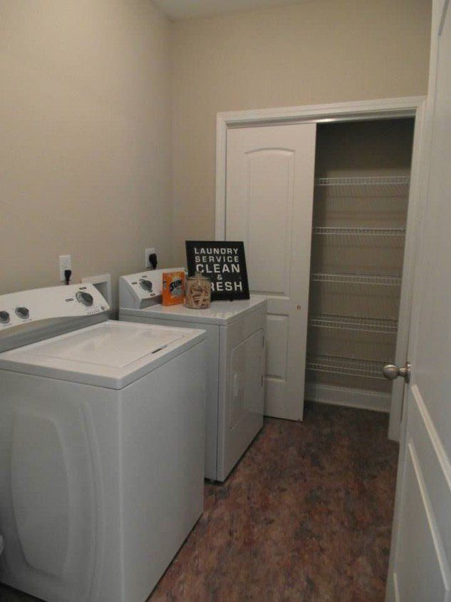 Apartment Laundry Area