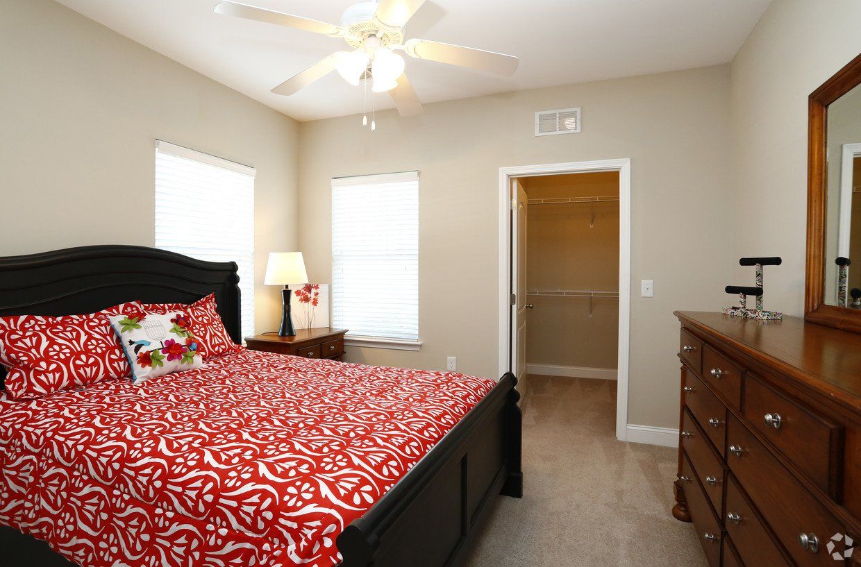 Apartment Bedroom with Bed