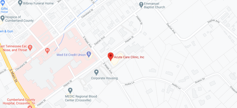 Care Services Acute Care Clinic Crossville TN