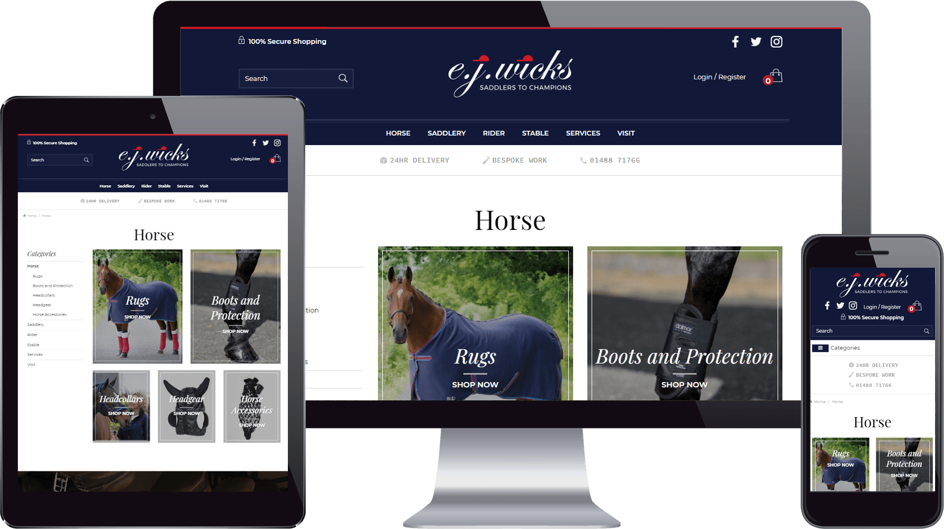 Main Banner Responsive Website