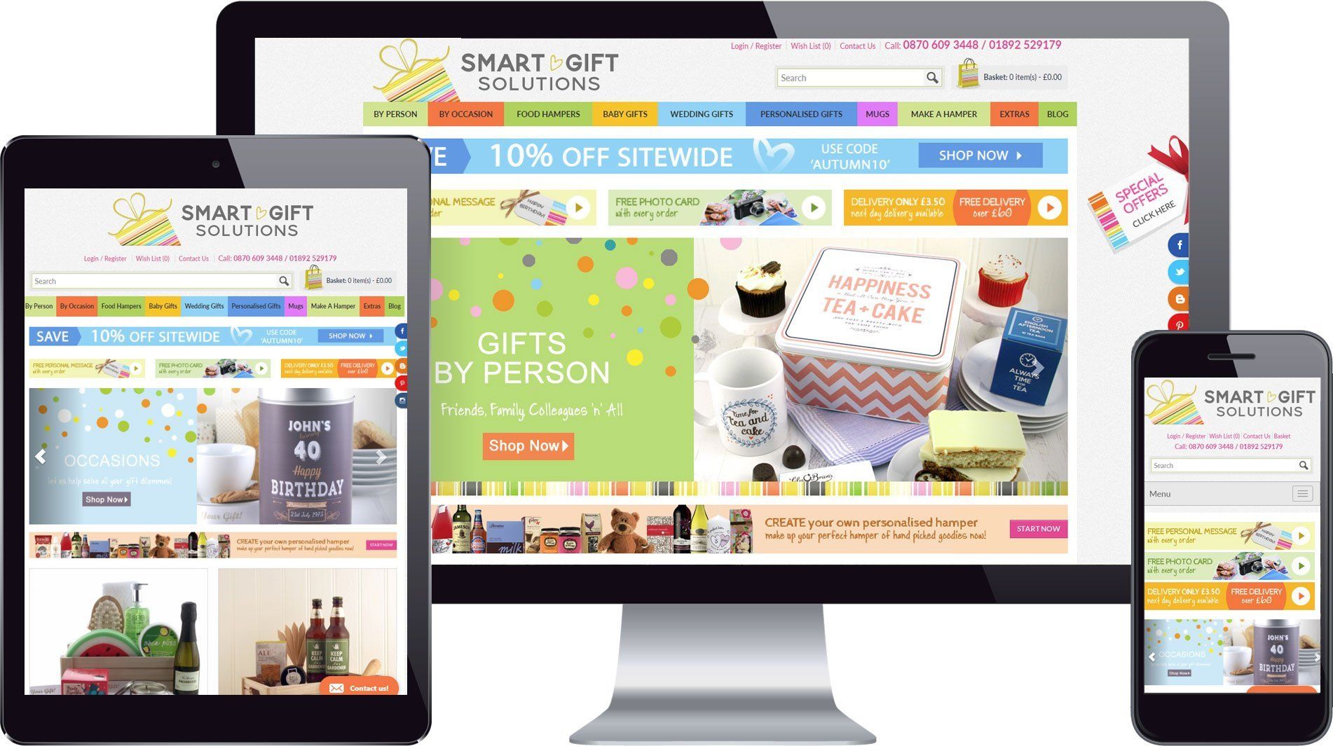 Main Banner Responsive Website