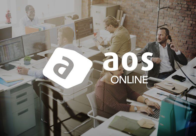 aos online logo