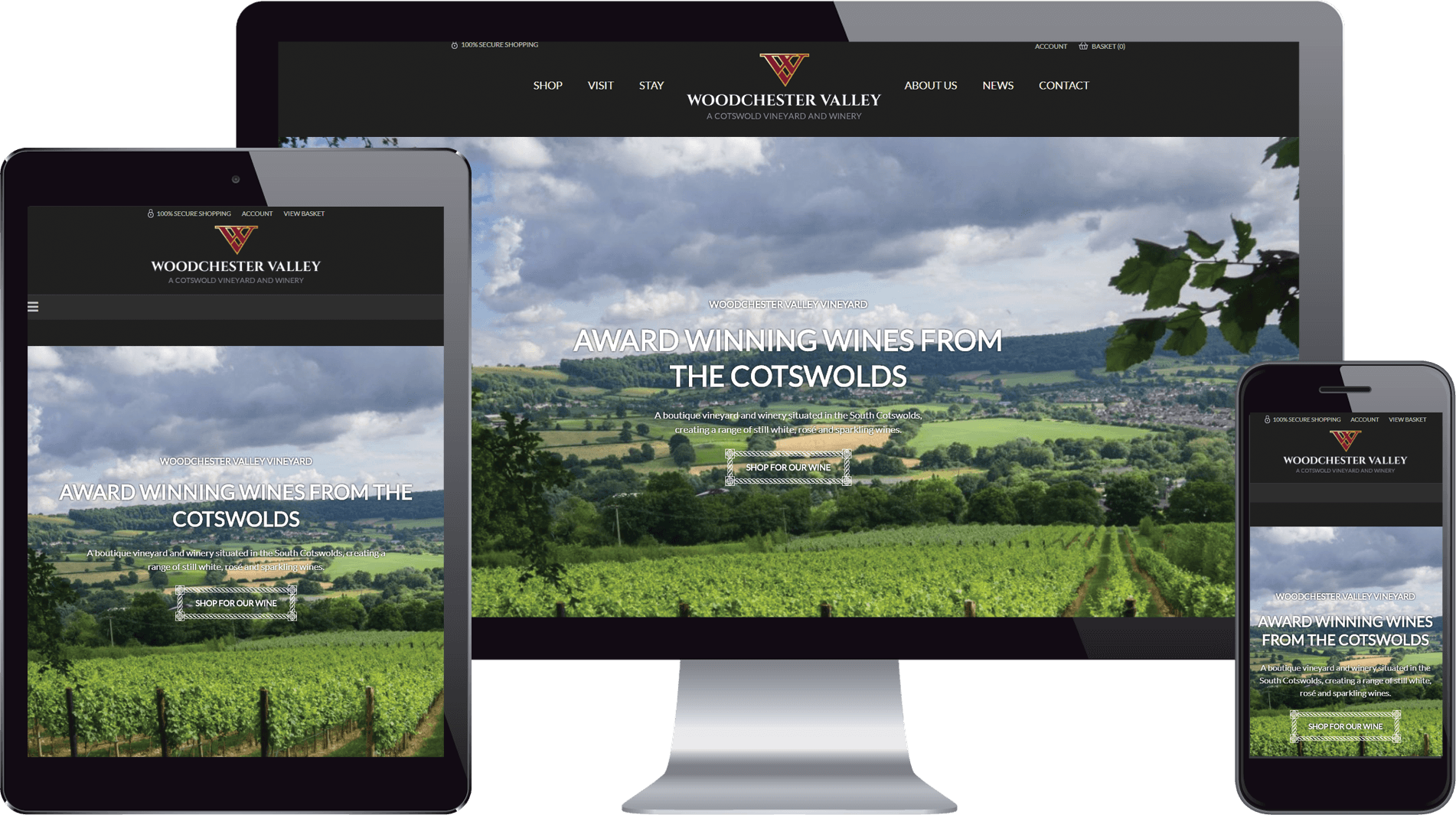 Main Banner Responsive Website