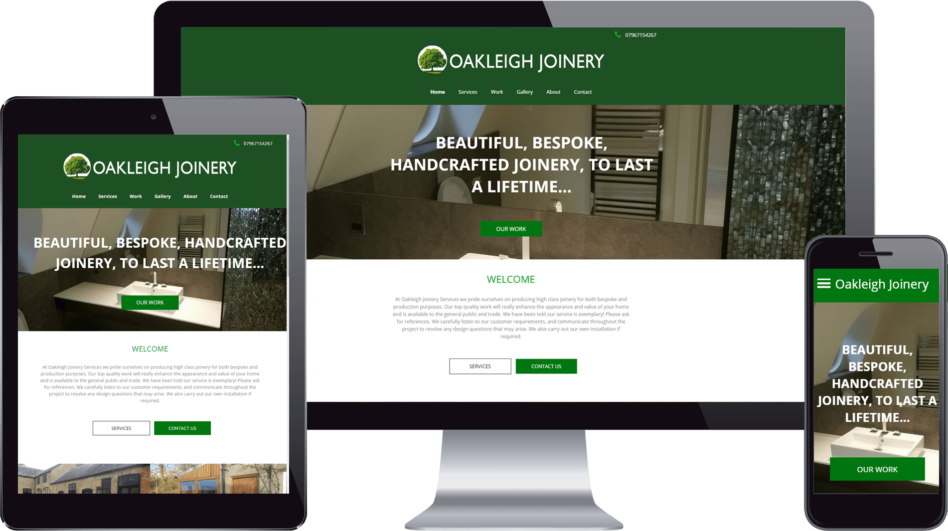 Main Banner Responsive Website