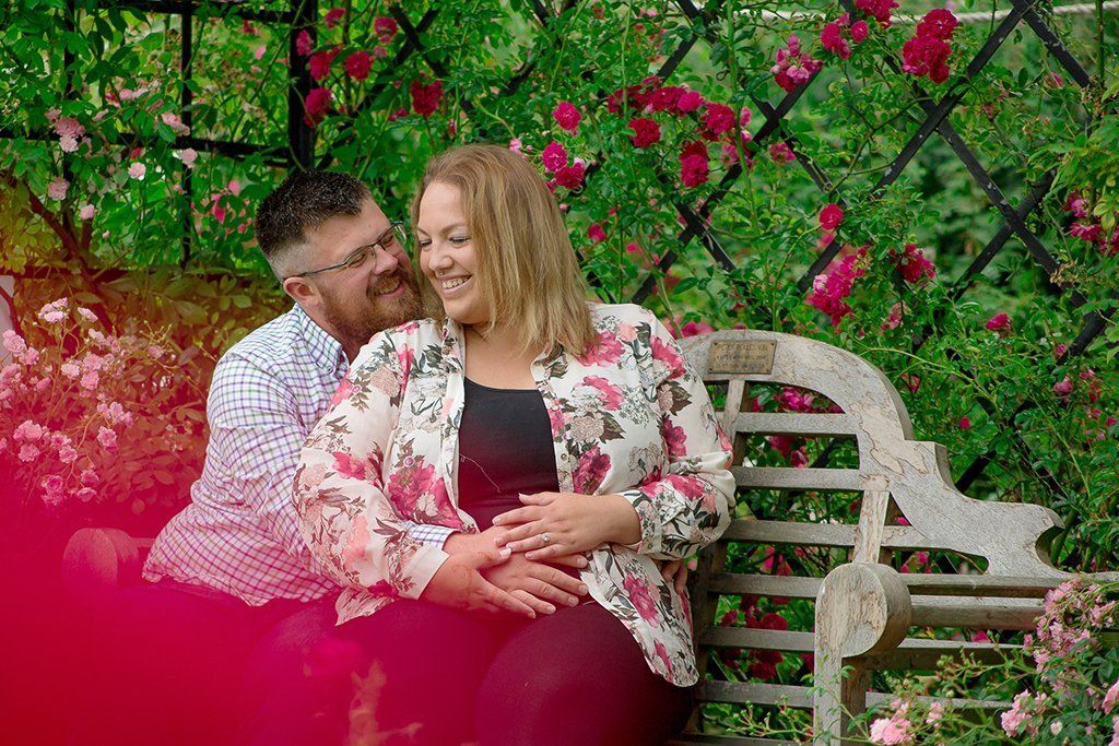 engagement photography norfolk suffolk rose gardens