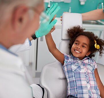 Lovely Kid with Dentist — dental in Washington, DC Lovely Kid with Dentist — dental in Washington, DC
