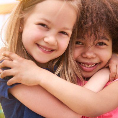 Kids — Kids Hugging Each Other In Stratford, NJ
