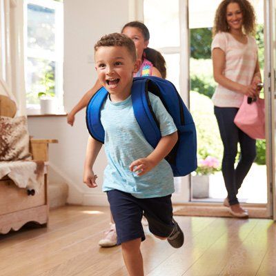 Child — A Kid With A Backpack In Stratford, NJ