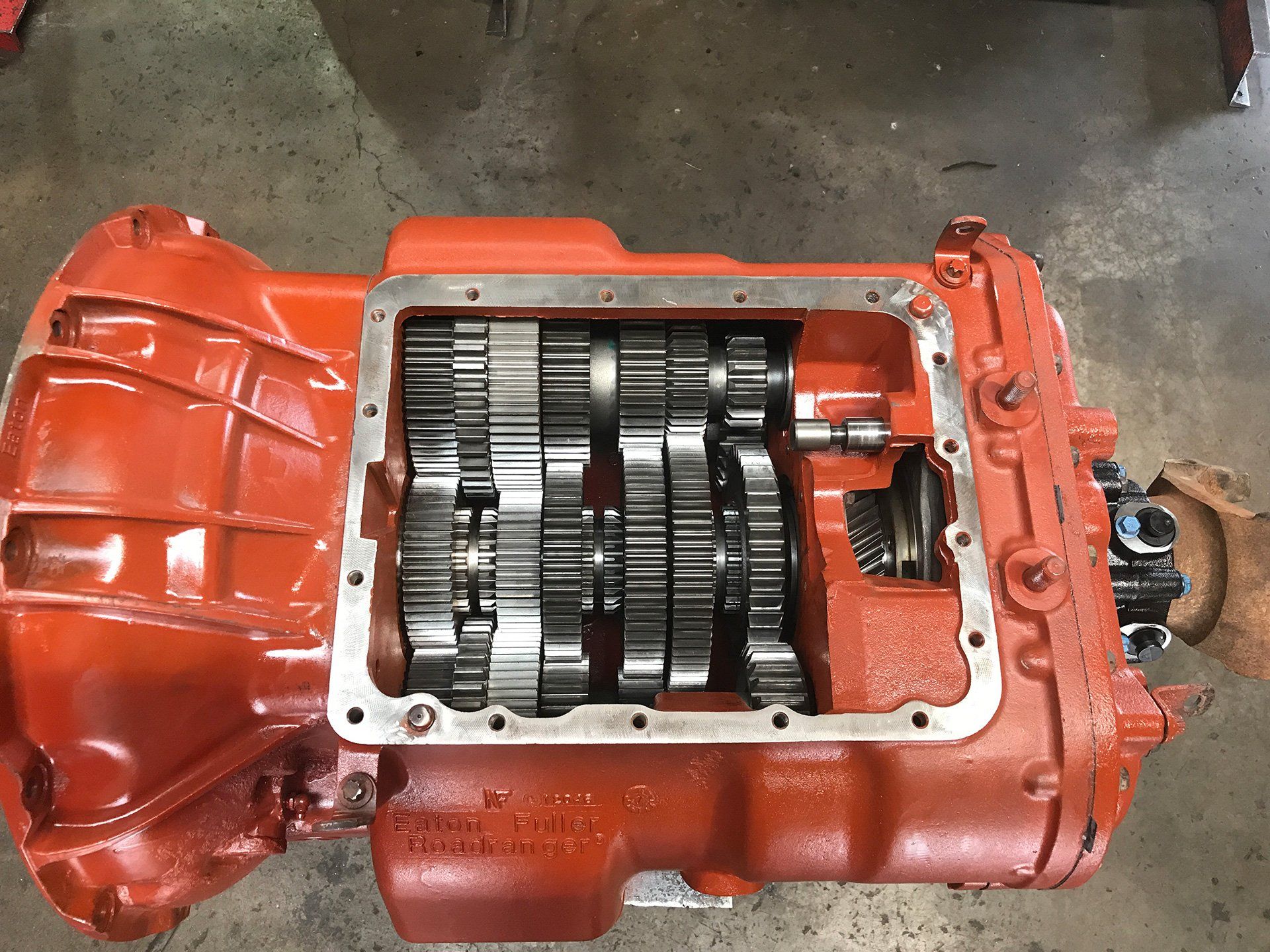 Truck engine part