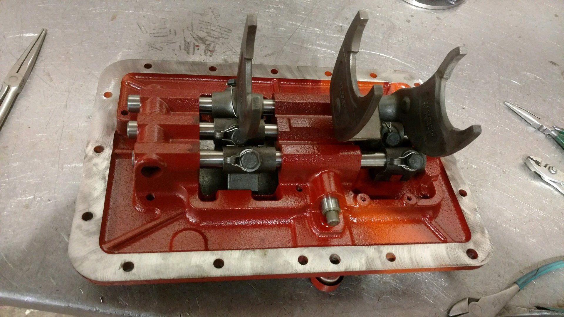 Truck engine part