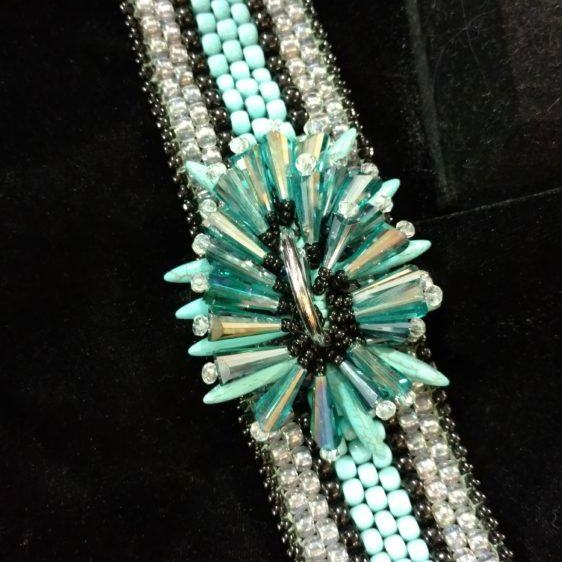 Turquoise Waterfall Collar