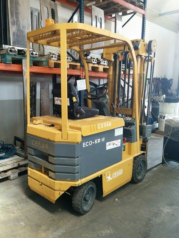 muletto o carrello elevatore usato, marca Cesab, modello Eco-kd 18
