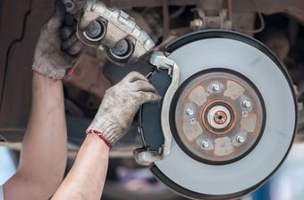 Mechanic Repairing Brake — Brake Repairs in Palmerston, NT Mechanic Repairing Brake — Brake Repairs in Palmerston, NT