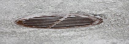 Avoid storm drain problems storm drain and rain