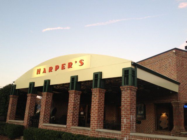 Commercial Fixed Metal Awnings — Fixed Metal Awning 5 in Spartanburg, SC