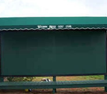 Awnings Greenville — Green Awning in Spartanburg, SC Awnings Greenville — Green Awning in Spartanburg, SC