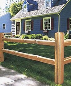 Cedar Privacy Fence and House - wood fence in Dr, Aurora, CO Cedar Privacy Fence and House - wood fence in Dr, Aurora, CO
