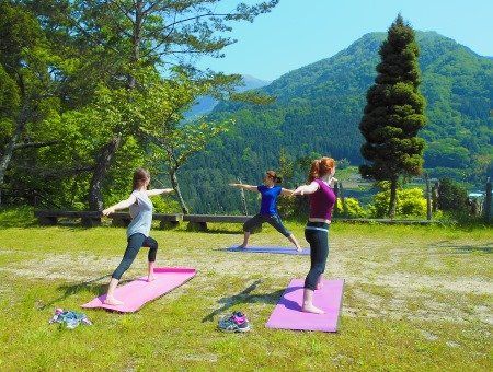 Yoga at Ochiai Village