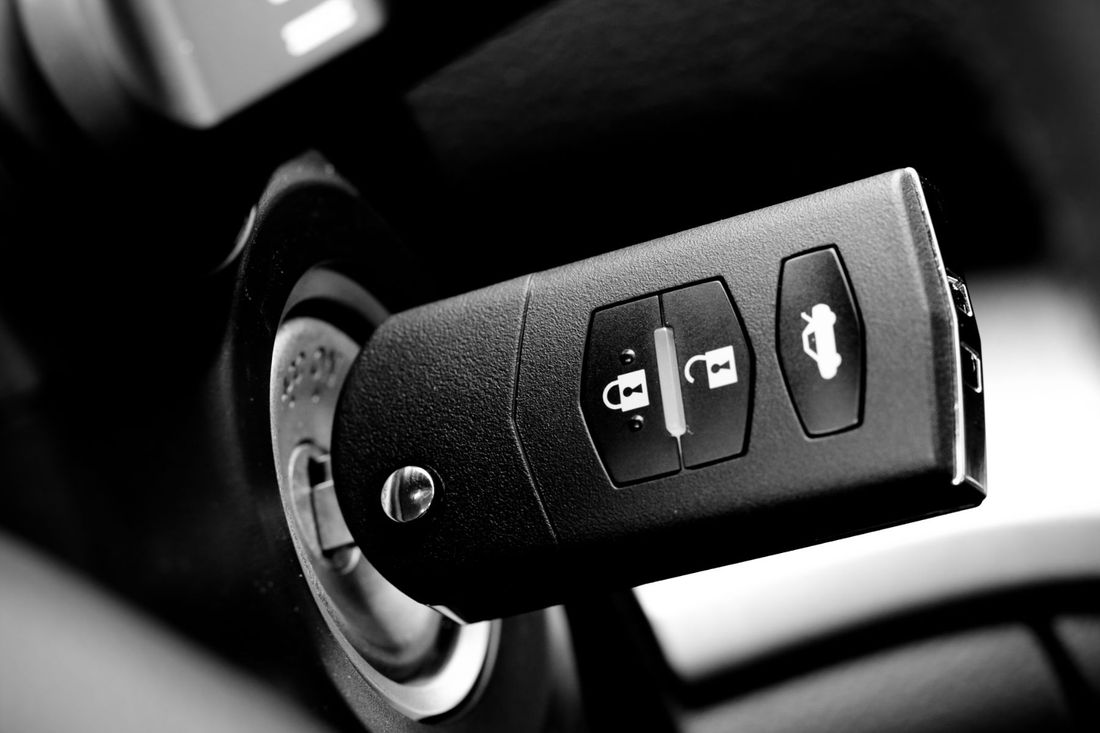 chiave di un'auto