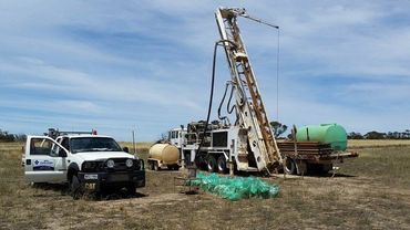 RC exploration three drilling rigs