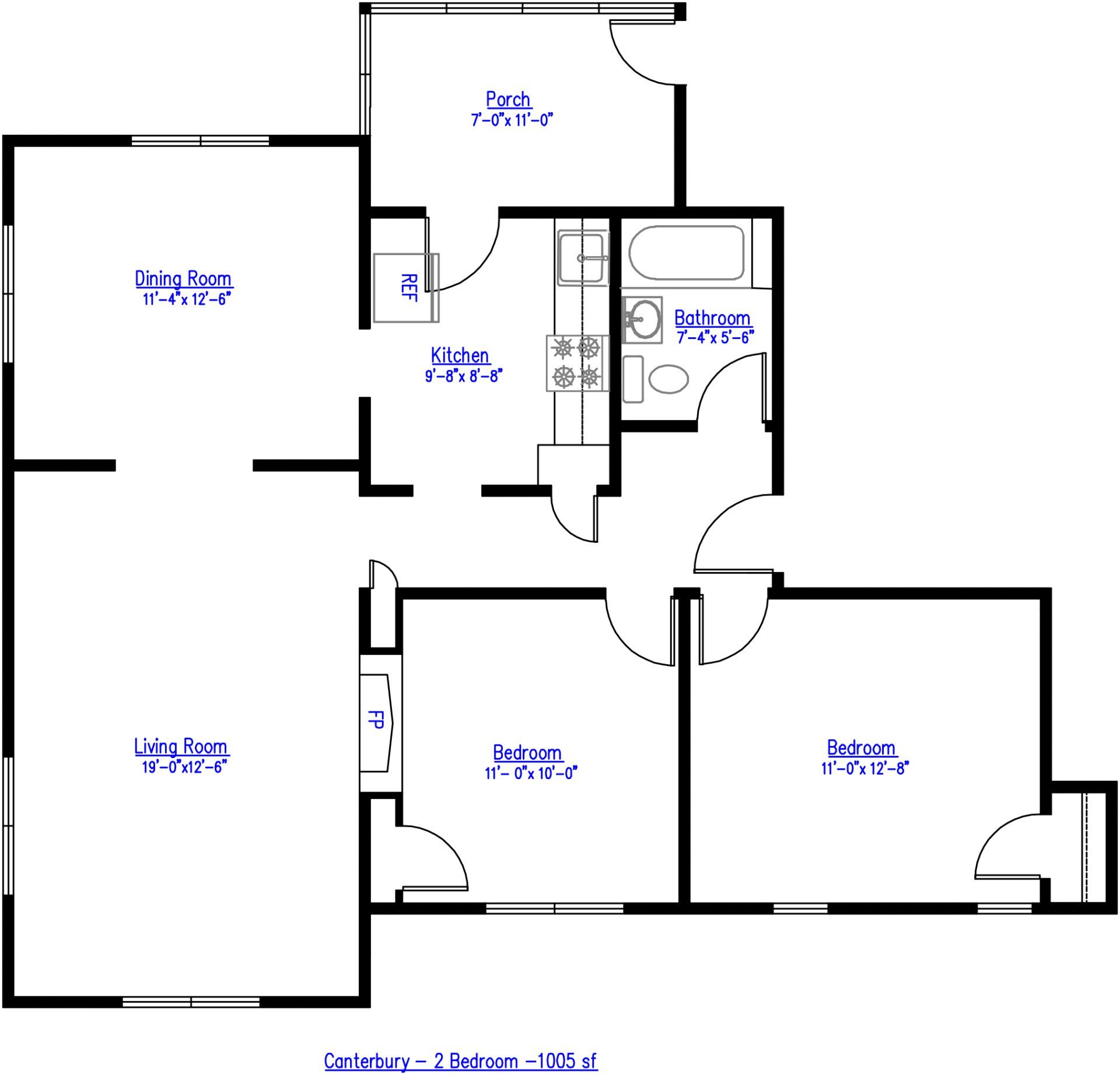 Canterbury 2Bedroom