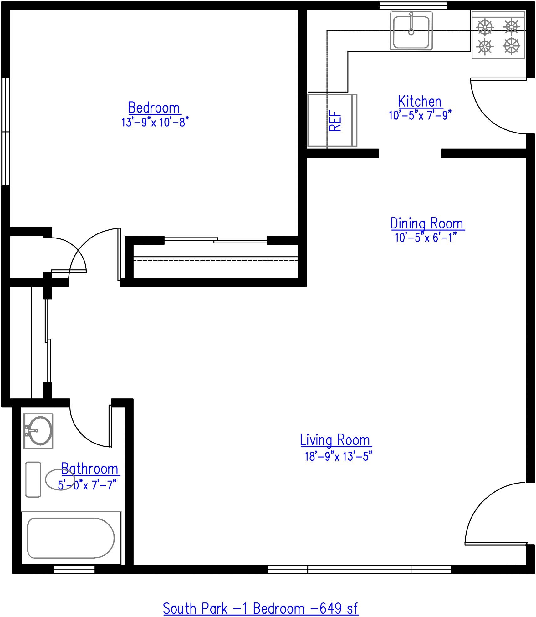South Park 1BR