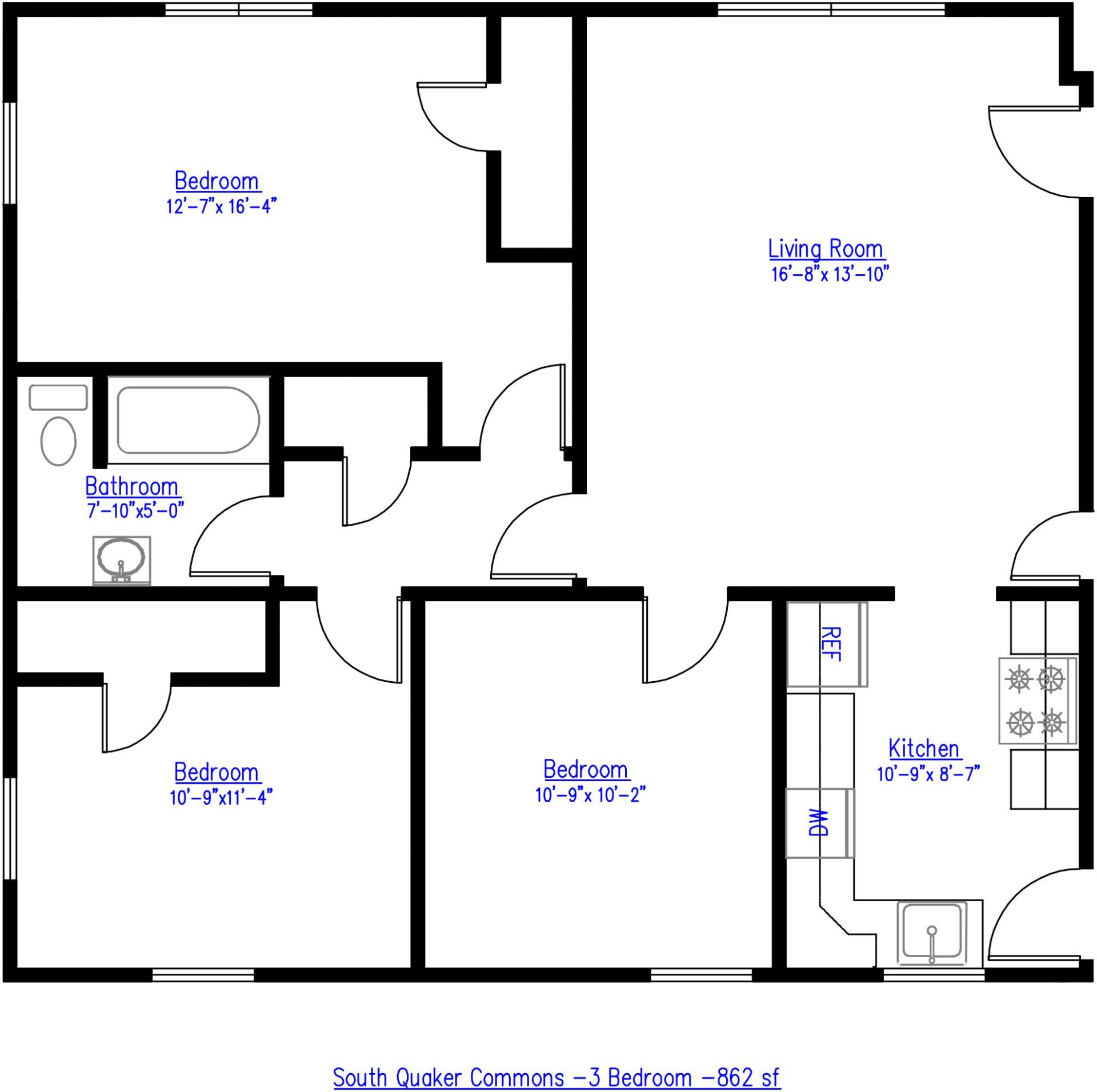 S Quaker Commons 3BR