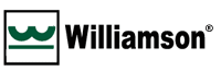 Williamson logo: dark green “W” design inside a white square, with the word 