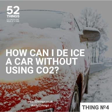 Frozen car window