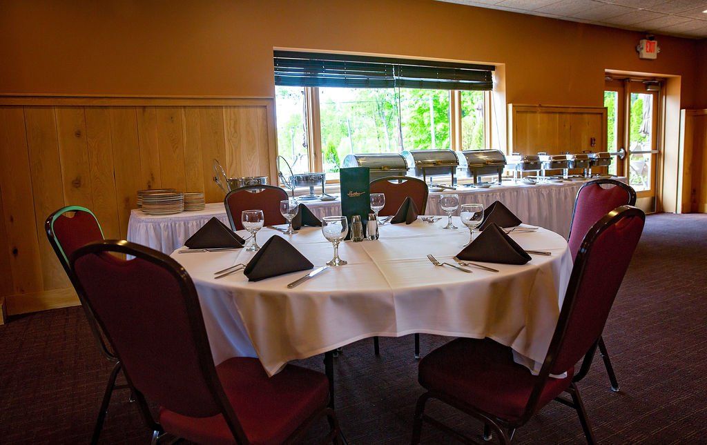 Antler's event table in room