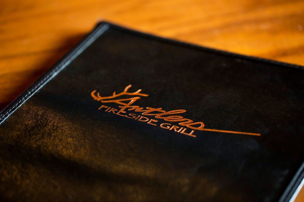Antler's event menu