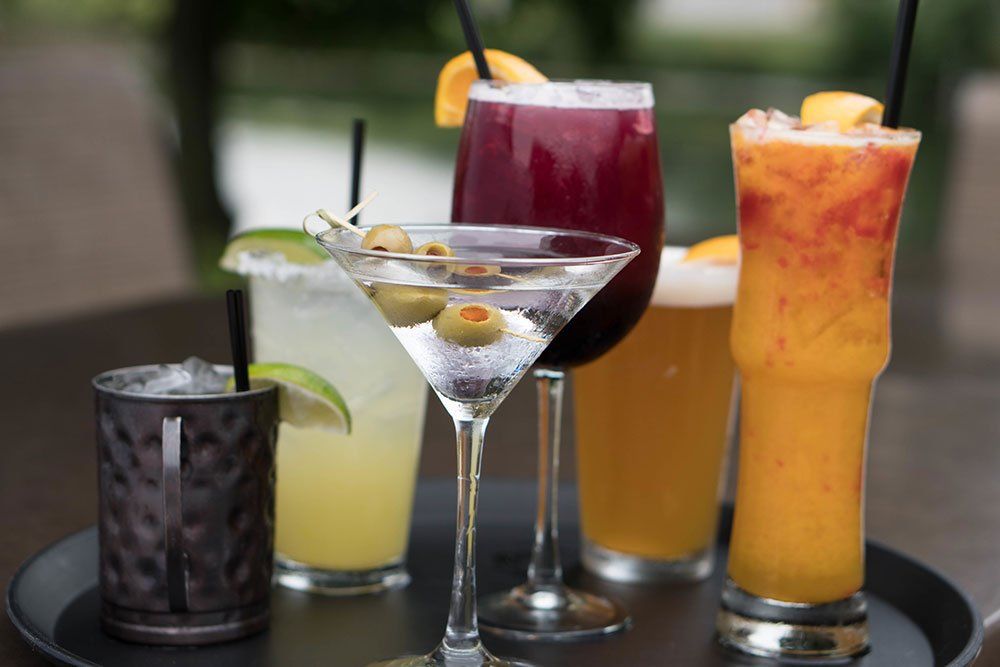 alcoholic beverages at Antler's