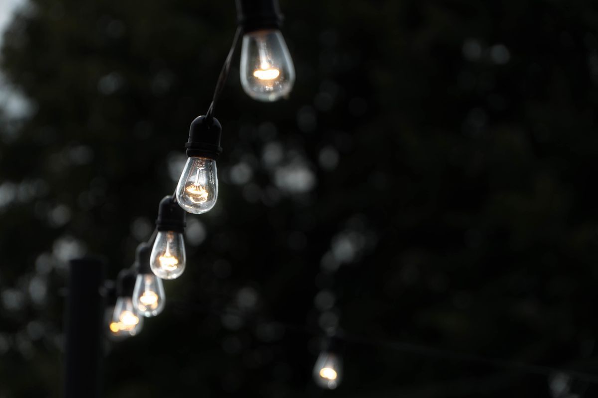 string lights at Antler's