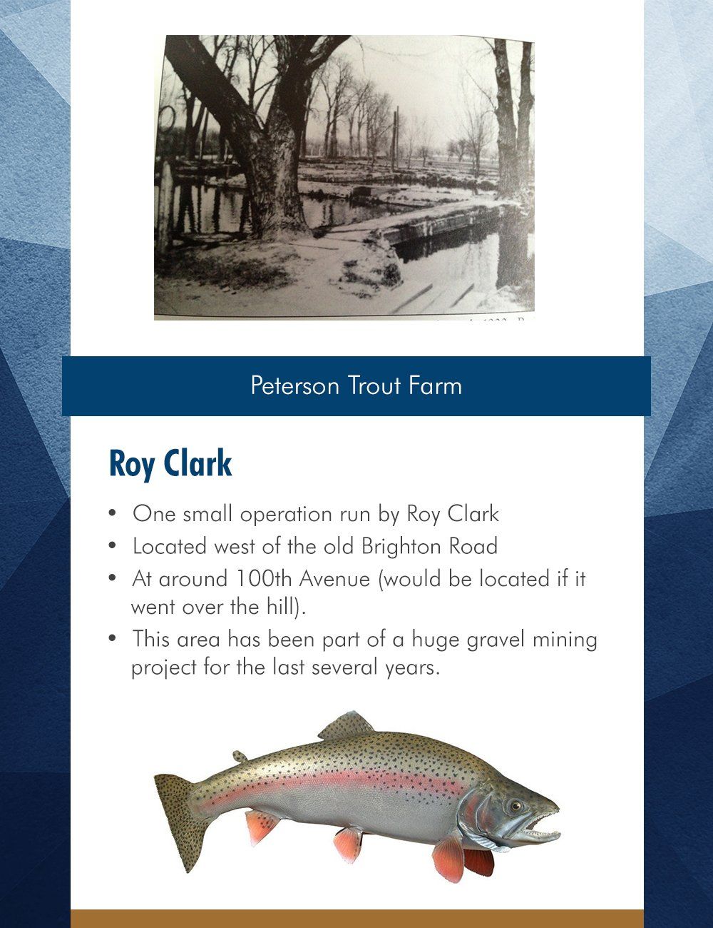 Peterson Trout Farm