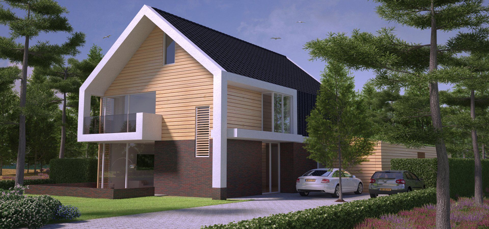 artist impression exterieur, exterieur visualisatie