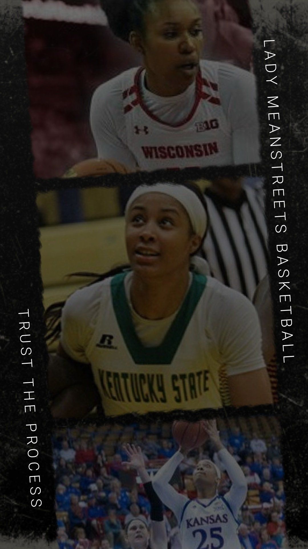 A lady basketball player from kentucky state