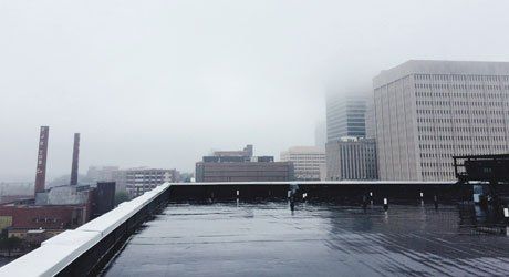 flat roof