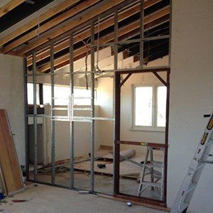 frame of wall