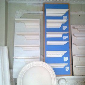 Plaster moulding repair - Manningtree, Essex - Heritage Mouldings - Showroom
