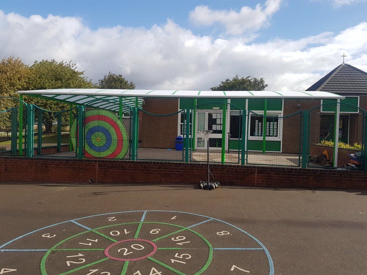Playground shelters
