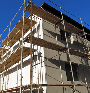 building scaffolding