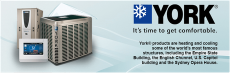 York air conditioning equipment with tagline