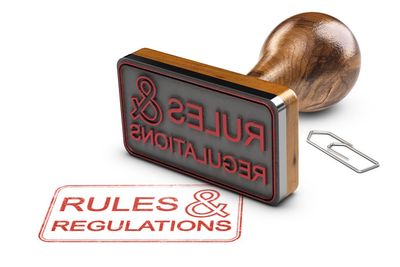 Rules And Regulations Stamp — Zanesville, OH — D. Scott Rankin Attorney at Law Rules And Regulations Stamp — Zanesville, OH — D. Scott Rankin Attorney at Law