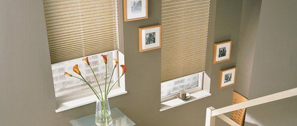 Brown blinds