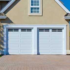 Sectional garage doors