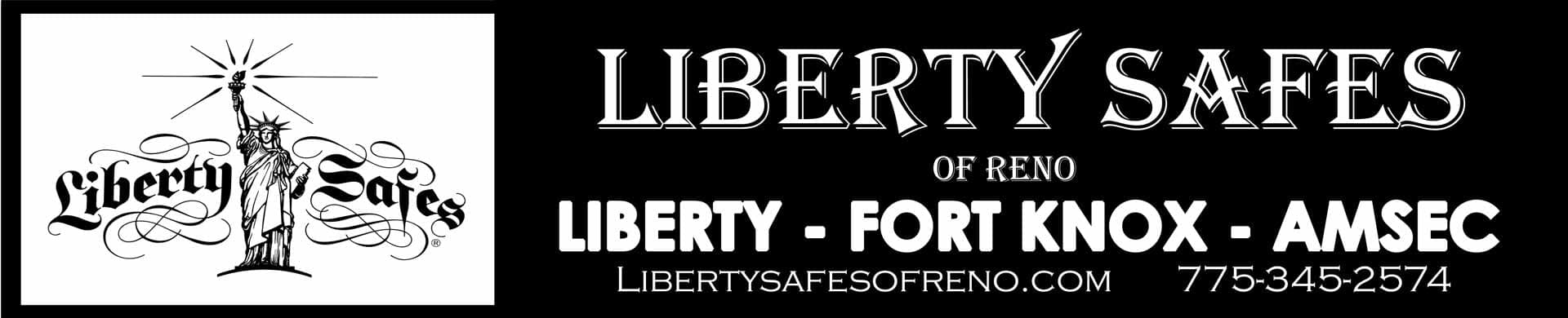 liberty safes of reno front sign liberty safes of reno front sign