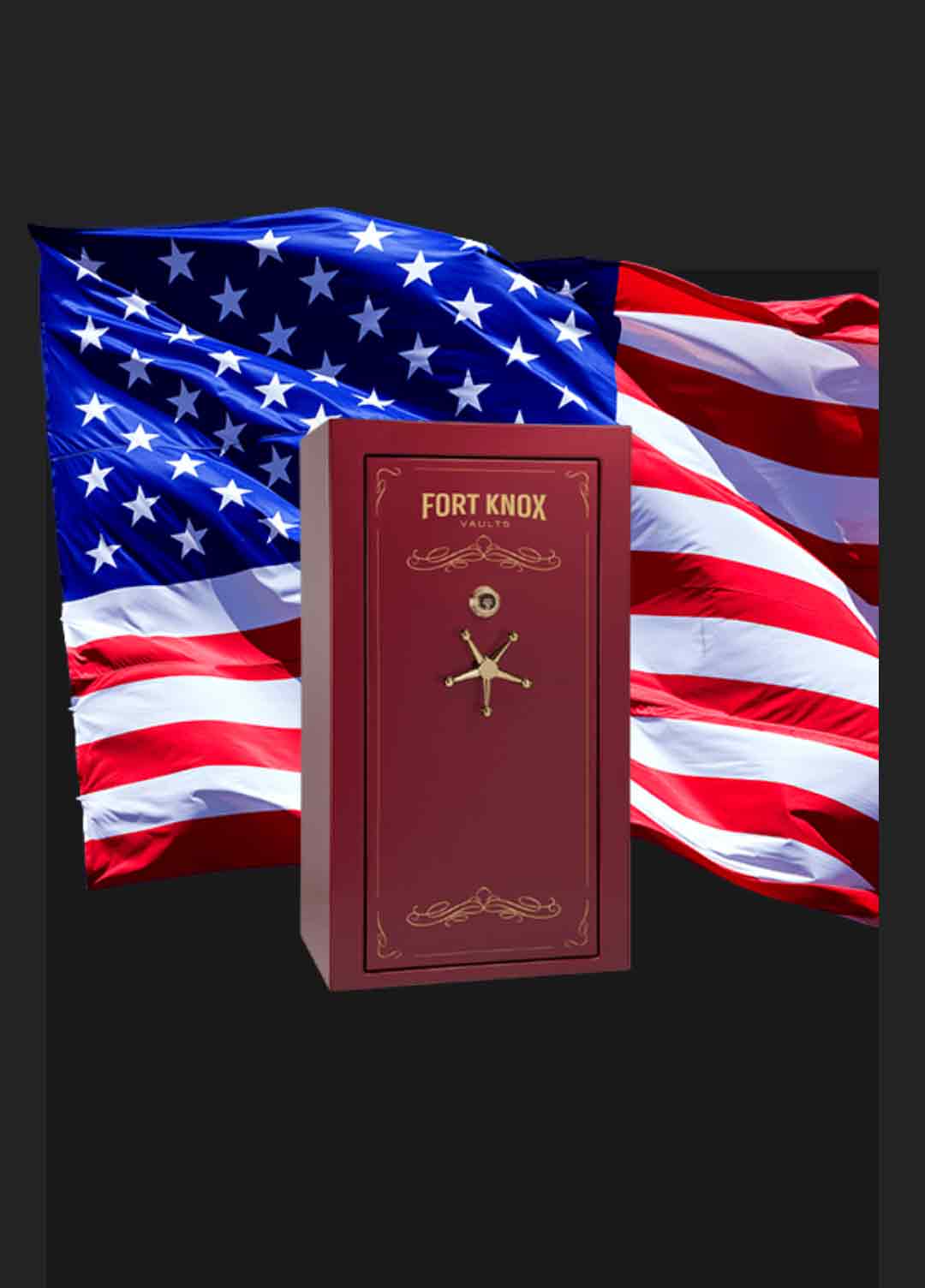 american flag fort knox