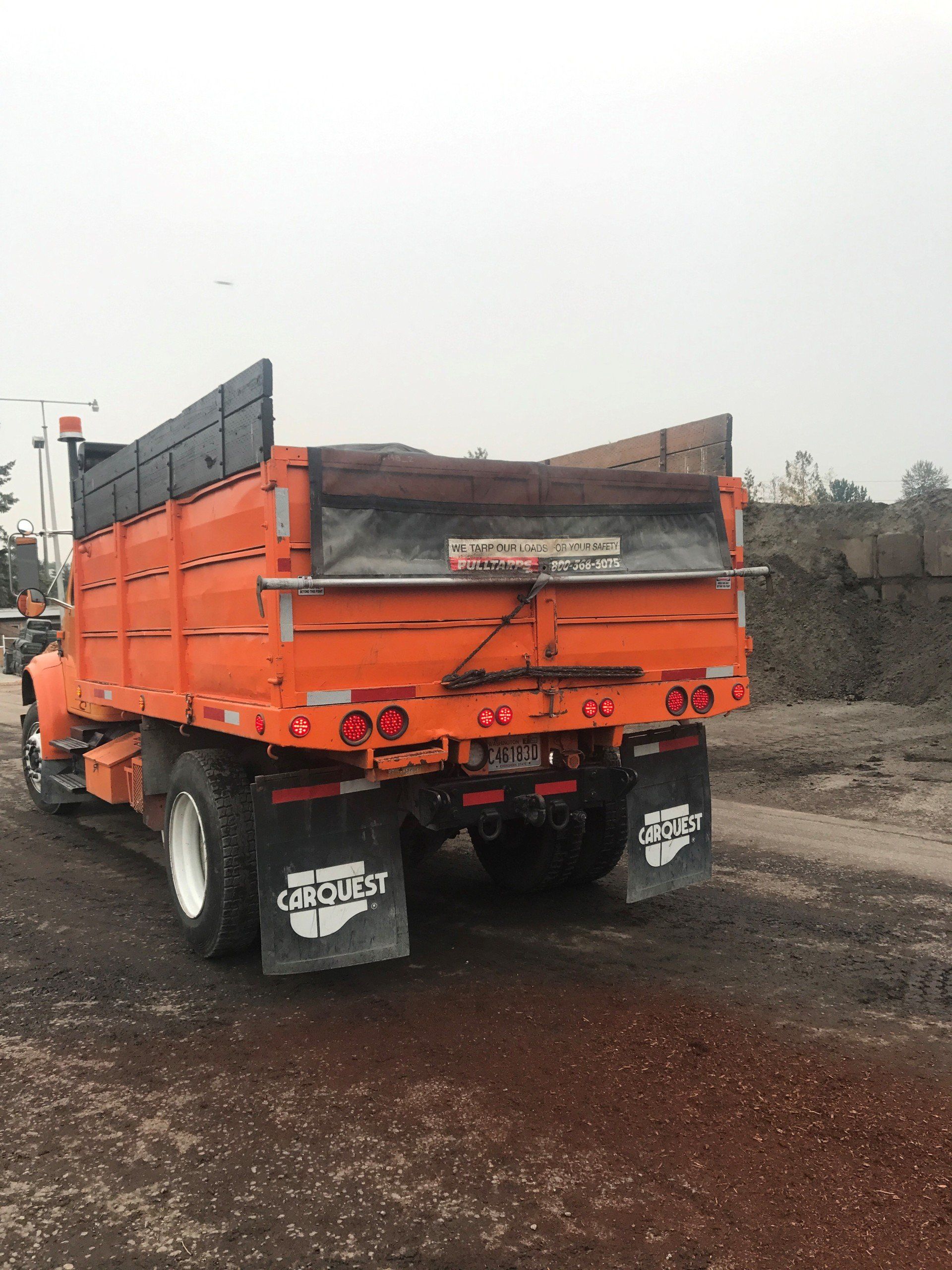 Company Dumptruck — Sunrise Landscape Dumptruck In Everett, WA