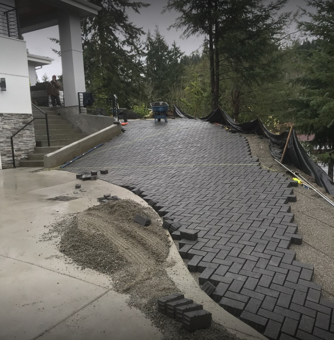 Brick Driveway Pavers— Brick Pavement Bellevue, WA